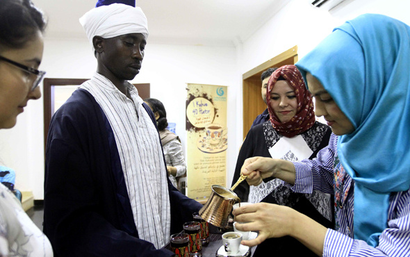 Sudan'da Türk Kahvesi gecesi