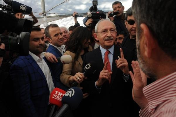 Kılıçdaroğlu'ndan 'evet' çadırına iadeyi ziyaret