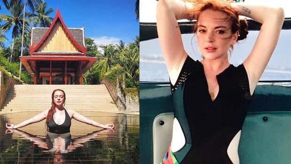 Lindsay Lohan'ın yeni haline bakın herkes şoke oldu