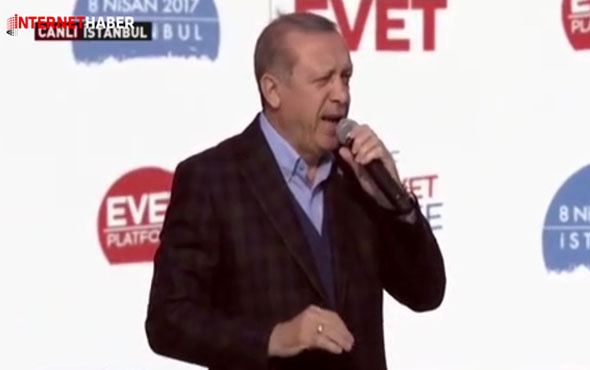 Cumhurbaşkanı Erdoğan Yenikapı'da milyonlara seslendi