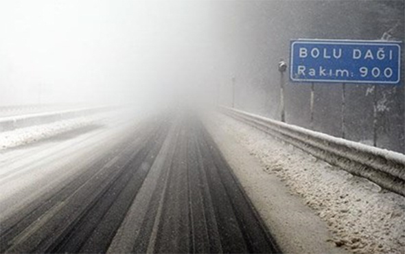 Bolu beyaza büründü!