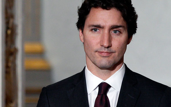 Kanada başkanı Justin Trudeau'nun öyle bir görüntüsü çıktı ki!