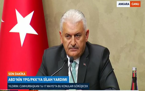 Başbakan'dan ABD'ye YPG tepkisi! Aksi karar alınırsa...