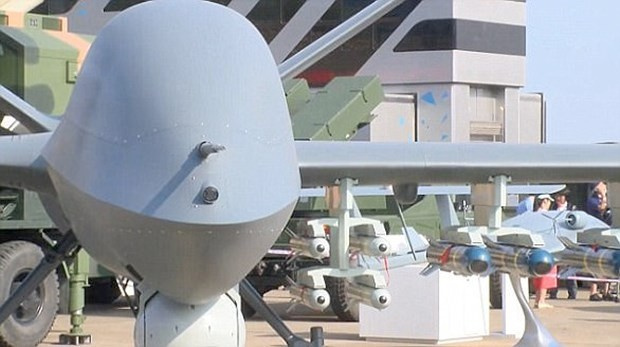 Çin'in yeni bombardıman drone'unun görüntüsü sızdı