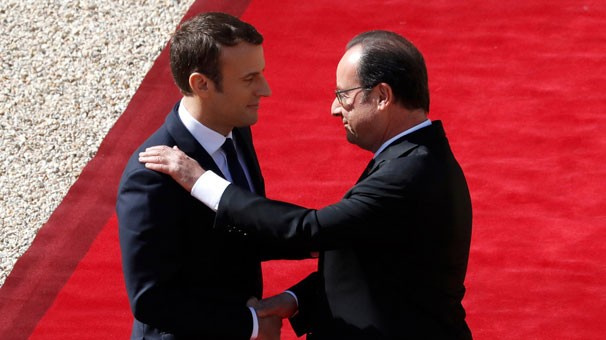 Fransa'da büyük gün! Macron cumhurbaşkanlığını devraldı