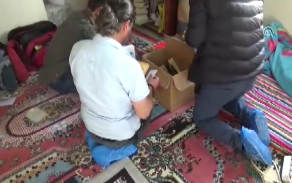 PKK şüphelisinin evinde Gülen'in kitapları ve İncil bulundu