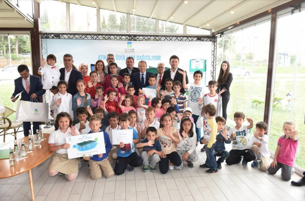 Balıkesir Büyükşehir Belediyesi Atık Pil Toplama Yarışması sonuçlandı
