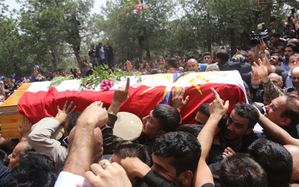 Goran Hareketi lideri Mustafa'nın cenaze töreni