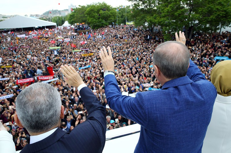 Recep Tayyip Erdoğan'a eşi benzeri görülmemiş karşılama!