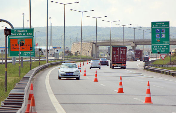 Bolu TEM - Ankara yönü 20 gün kapalı dikkat!