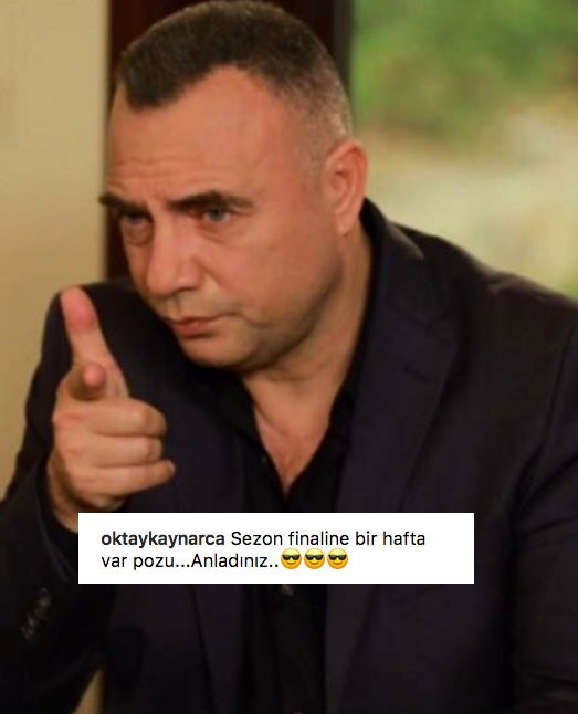 Oktay Kaynarca paylaştı! Eşkiya'nın finalinde ne olacak?