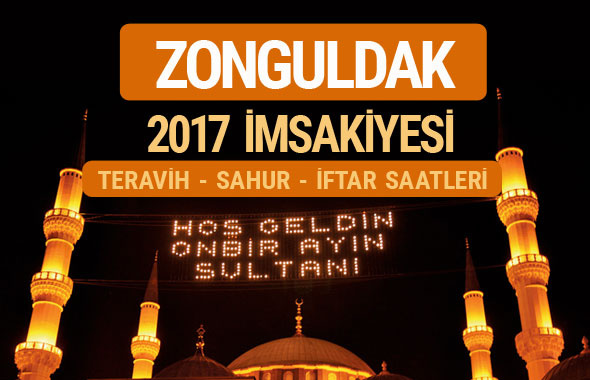Zonguldak sahur imsak vakti teravih saatleri- İmsakiye 2017
