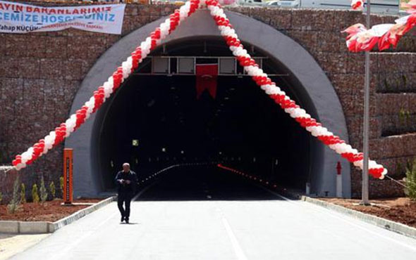 Yapımı 6 yıl süren tünelle Doğu Anadolu, Akdeniz'e bağlandı!