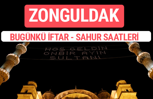 Zonguldak iftar vakti 2017 sahur ezan imsak saatleri