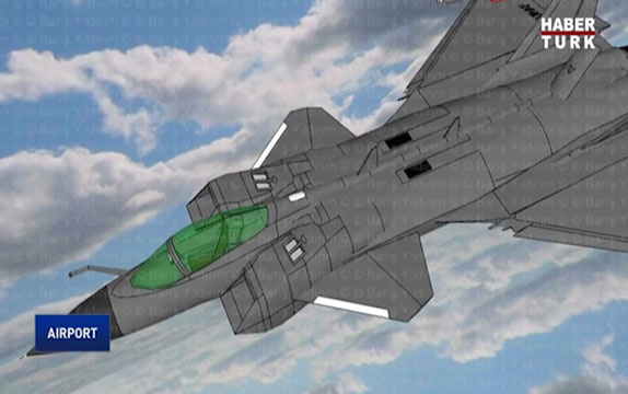 Milli savaş uçağı TF-X'in ilk görüntüsü yayınlandı
