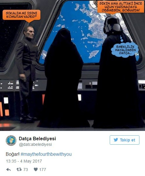 Sosyal medyada Star Wars çılgınlığı