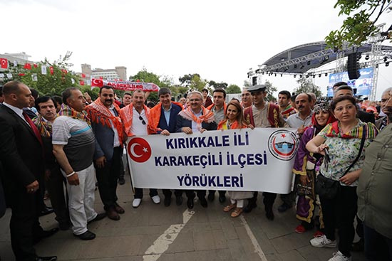 3.Uluslararası Antalya Yörük Festivali Başladı