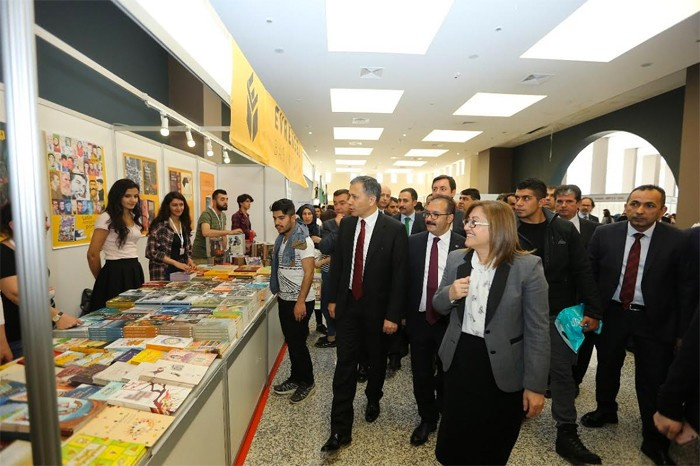 Gaziantep Kitap Fuarı açıldı son gün 14 Mayıs 2017