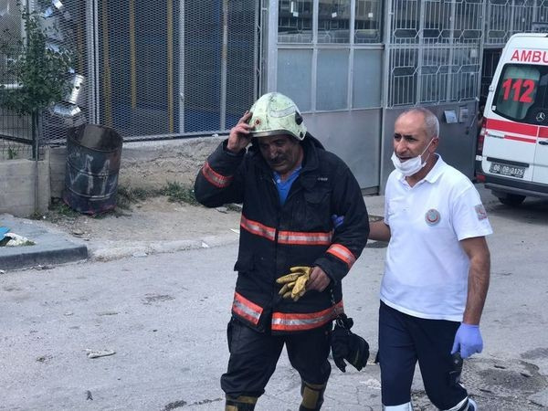 Ankara'da son dakika sanayi bölgesinde patlama! İlk görüntüler