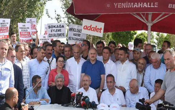 Kemal Kılıçdaroğlu 'Adalet Yürüyüşü'nü tamamladı