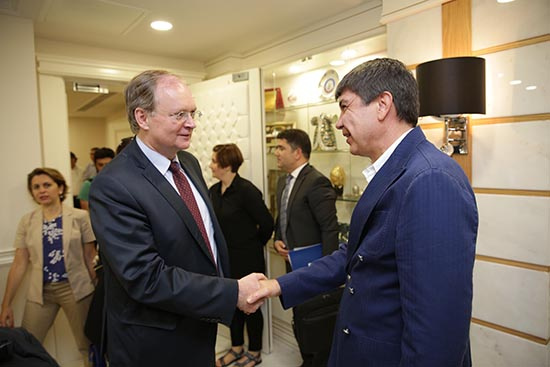 Büyükelçi Berger’den Başkan Türel’e ziyaret