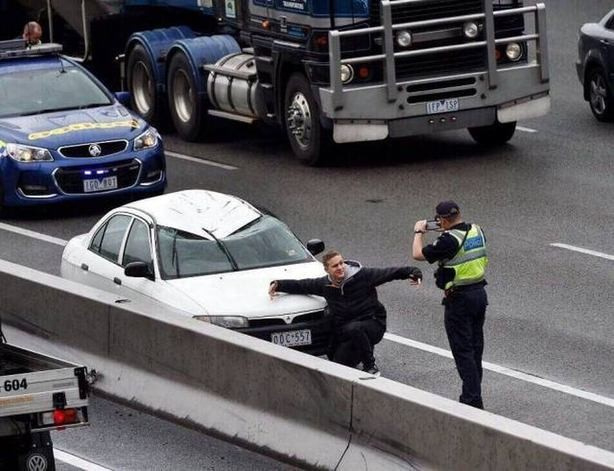 Kimsenin çıkamadığı yerde ürküten görüntü şeytan tırmanmış!