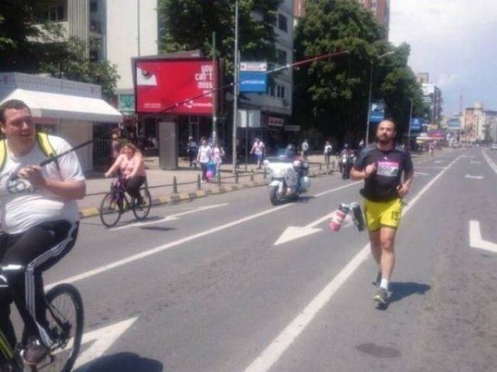 Kimsenin çıkamadığı yerde ürküten görüntü şeytan tırmanmış!