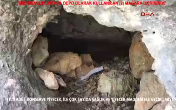 Asker PKK'nın inine girdi! 3 katlı yer şaşkına çevirdi