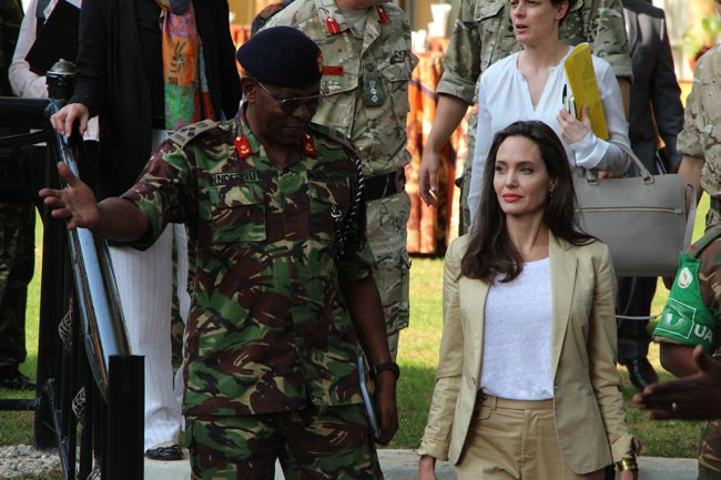 Angelina Jolie Kenya'da