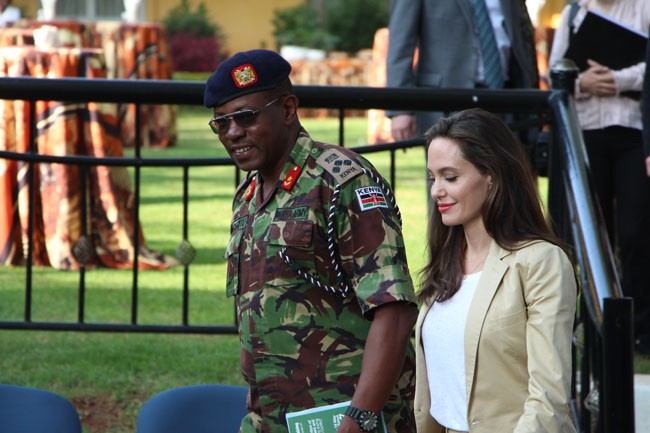Angelina Jolie Kenya'da