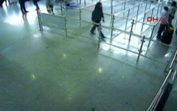 DHKP-C'li kadın terörist havalimanında yakalandı