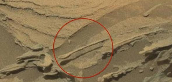 Bu görüntü Mars'ta çekildi herkes onun ne olduğunu merak ediyor