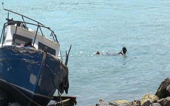 Balıkçı teknesi kayalıklara çarptı: 3 yaralı