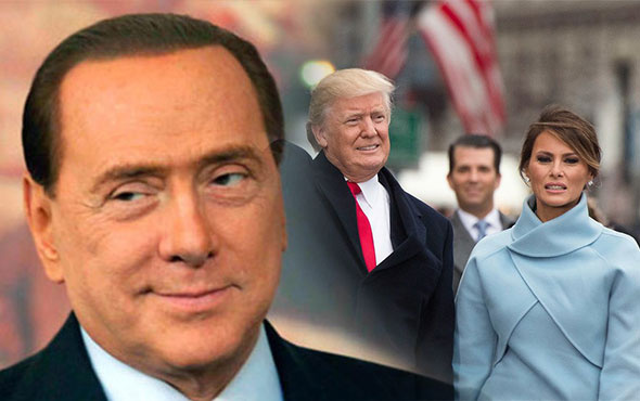 Berlusconi'den skandal sözler "Trump'un eşinden hoşlanıyorum"