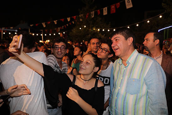Antalya bayramı Murat Dalkılıç’la yaşadı 
