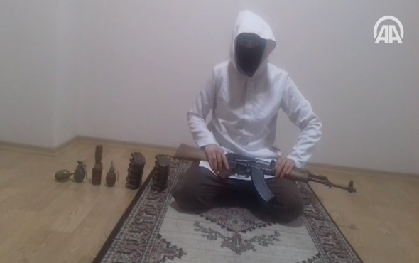 DEAŞ'lı teröristlerin eylem hazırlığı görüntülerine ulaşıldı