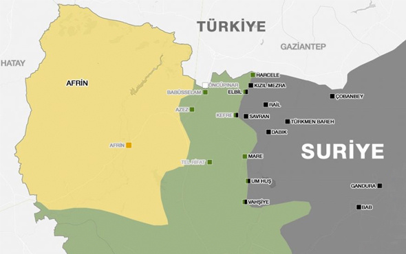 Afrin'da sıcak gelişme! 200'e yakın Rus askeri...