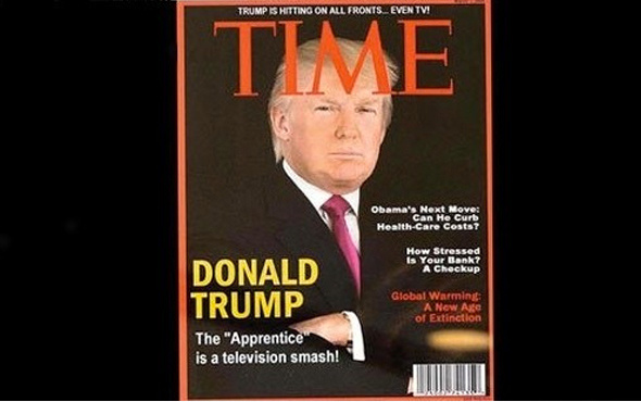 Donald Trump Time'a kapak oldu ama... Time'ın bile bundan haberi yok!