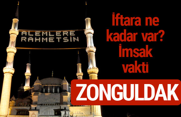 Zonguldak iftar saatleri 2017 sahur ezan imsak vakti