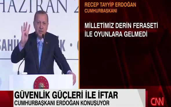 Cumhurbaşkanı Erdoğan'dan, Kılıçdaroğlu'na  Rabia tepkisi