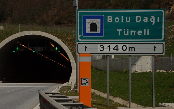 Bolu dağı tüneli kapanıyor