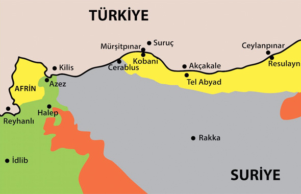 Afrin'e gireriz deyince ABD'nin paçaları tutuştu YPG'ye şok!