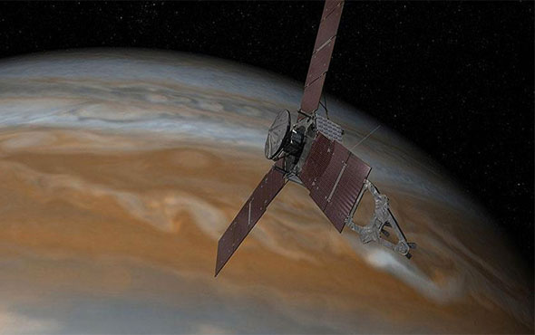 Jüpiter'deki büyük sır için 'Juno' havalandı
