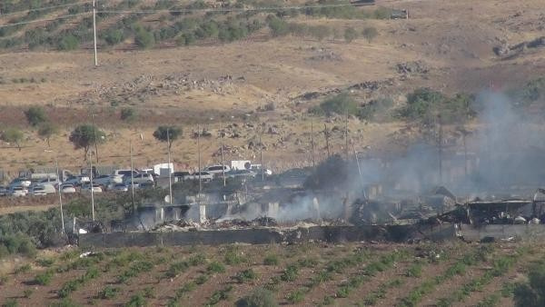Kilis'te askeri alanda son dakika patlama ilk görüntüler