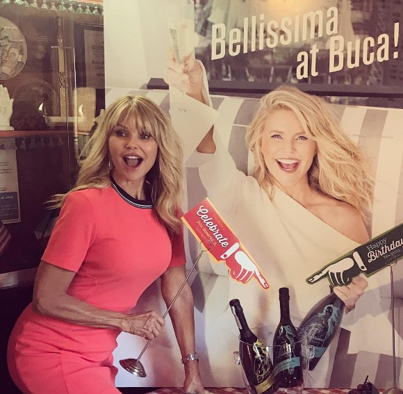 Christie Brinkley bir model yaşı ağzınızı açık bırakacak