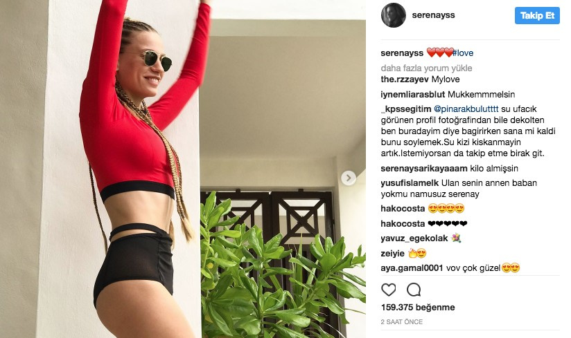 Serenay Sarıkaya nefesleri kesti!