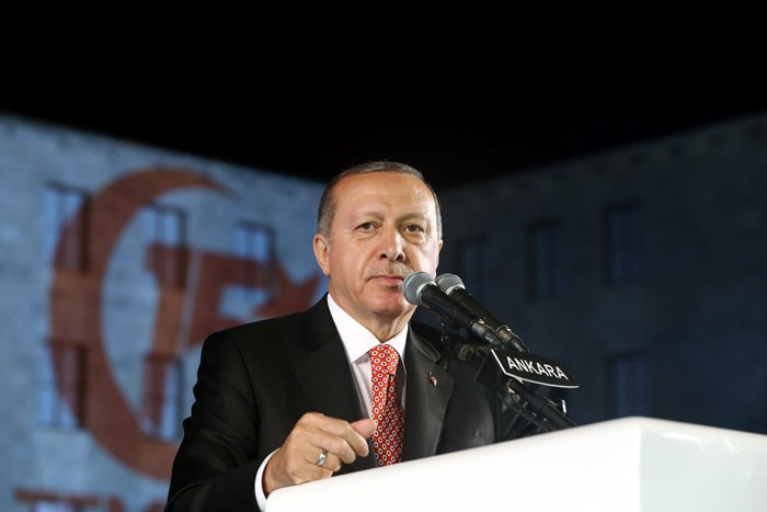 Erdoğan 15 Temmuz Şehitler Abidesi'ni açtı