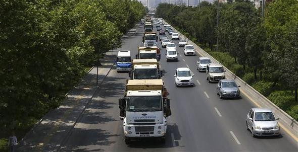 Ankara'da 400 araçlık 15 Temmuz konvoyu