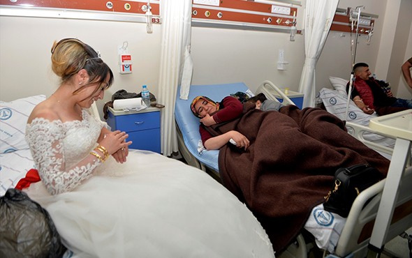 Düğün zehir oldu: Gelin, damat ve 141 kişi hastaneye kaldırıldı!