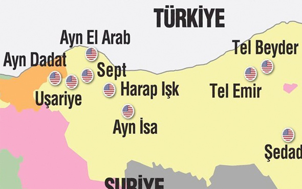 AA'nın Suriye haritası ABD'yi rahatsız etti yayınlamayın